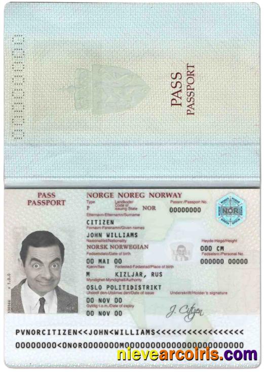 Norway passport